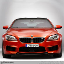 Load image into Gallery viewer, Carbonio No-Drill Front License Plate Mount - BMW M6 (E63/E64/F06/F12/F13) 2005-2021