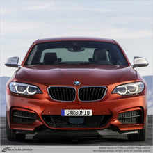 Load image into Gallery viewer, Carbonio No-Drill Front License Plate Mount - BMW 2-Series 2014-2021