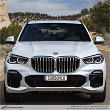 Load image into Gallery viewer, Carbonio No-Drill Front License Plate Mount - BMW X5 (F15/G05) 2013-2023