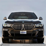 Carbonio No-Drill Front License Plate Mount - BMW X6 (F16/G06) 2015-2023