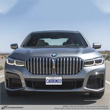 Load image into Gallery viewer, Carbonio No-Drill Front License Plate Mount - BMW 7-Series (F0x/G11/G12/G70) 2008-2026