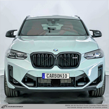 Load image into Gallery viewer, Carbonio No-Drill Front License Plate Mount - BMW X4 M (F26/G02) 2014-2026