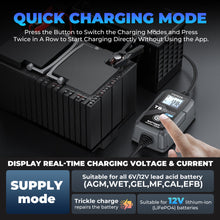 Load image into Gallery viewer, TOPDON TB6000 PRO 2-in-1 6A Battery Charger &amp; Battery Tester w/ App