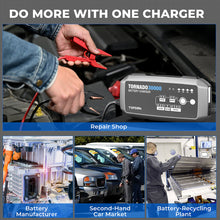 Load image into Gallery viewer, TOPDON Tornado30000 30A Smart Charger and Power Supply 12V/24V