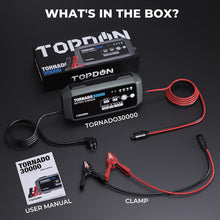 Load image into Gallery viewer, TOPDON Tornado30000 30A Smart Charger and Power Supply 12V/24V