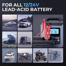 Load image into Gallery viewer, TOPDON T90000 90A Stable Power Supply &amp; Smart Charger 12V/24V