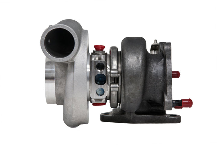 Forced Performance 84mm XR Blue 73HTZ Turbo (Black Housing; Tial MVI WG w/Oil Line) - Subaru WRX 2002-2007 / STi 2004-2021