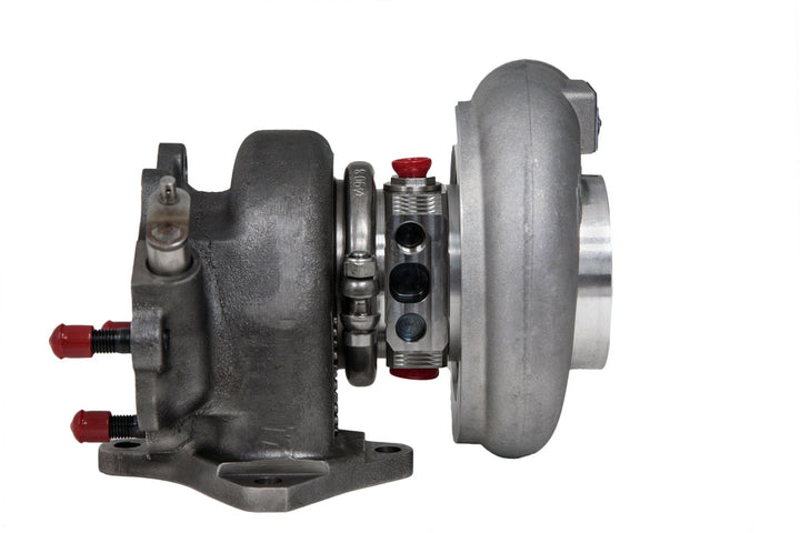 Forced Performance 84mm XR Blue 73HTZ Turbo (Black Housing; Tial MVI WG w/Oil Line) - Subaru WRX 2002-2007 / STi 2004-2021