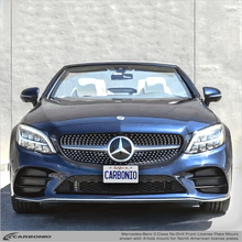 Load image into Gallery viewer, Carbonio No-Drill Front License Plate Mount - Mercedes C300 / C43 AMG 2019-2023
