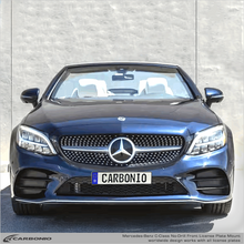 Load image into Gallery viewer, Carbonio No-Drill Front License Plate Mount - Mercedes C300 / C43 AMG 2019-2023
