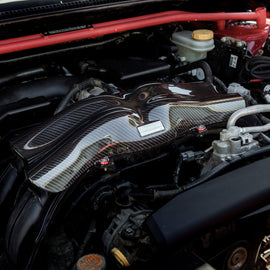 Compressive Tuning EngineArt Carbon Fiber Intake Manifold Cover - Subaru Crosstrek 2.0 2018-2022