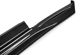 JDMuscle NSM Style Carbon Fiber Side Skirts - Nissan GT-R 2009-2016