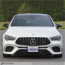 Load image into Gallery viewer, Carbonio No-Drill Front License Plate Mount - Mercedes CLA45 AMG 2024-2026