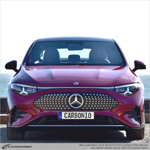 Load image into Gallery viewer, Carbonio No-Drill Front License Plate Mount - Mercedes CLA-Class 2027-2028