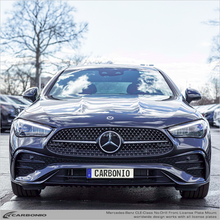 Load image into Gallery viewer, Carbonio No-Drill Front License Plate Mount - Mercedes CLE300 / CL450 2024-2027