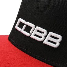 Load image into Gallery viewer, Cobb Tuning Black/Red Snapback Cap