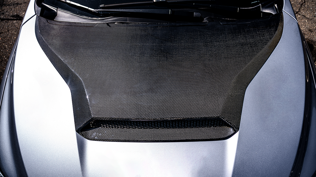Compressive Tuning Formula Carbon Fiber Hood Scoop - Subaru WRX 2022-2025