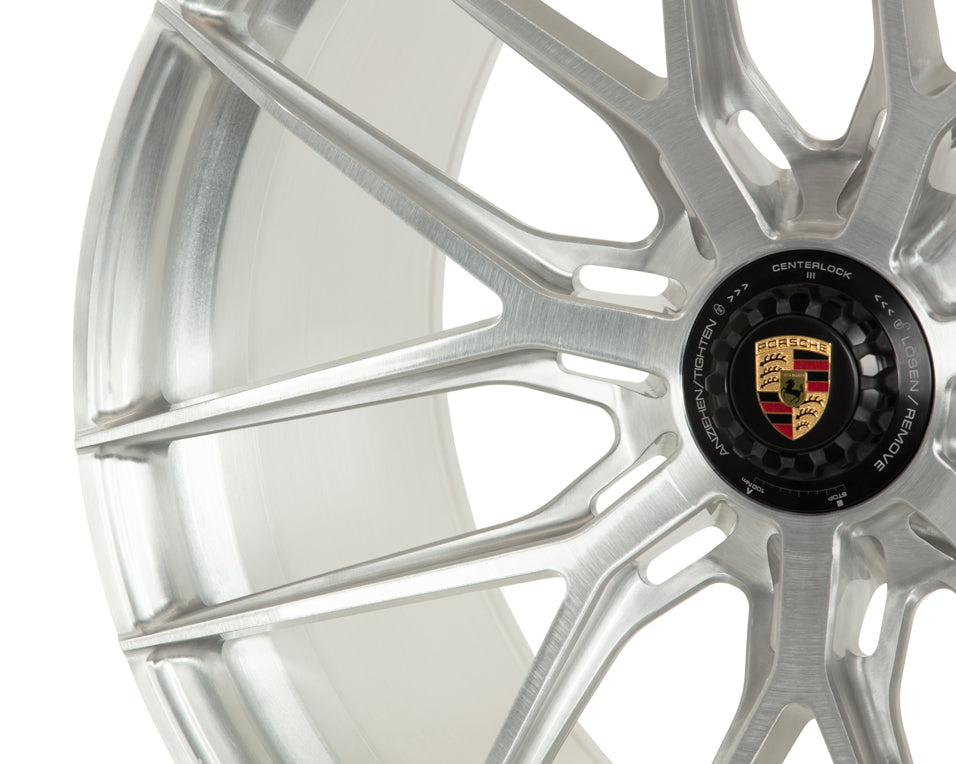 Vossen X Champion Motorsport RS19 Forged Brushed Patina Gold Wheel - Centerlock 21x12 +61 - 992 Turbo S Fitment