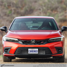 Load image into Gallery viewer, Carbonio No-Drill Front License Plate Mount - Honda Civic 2022-2027