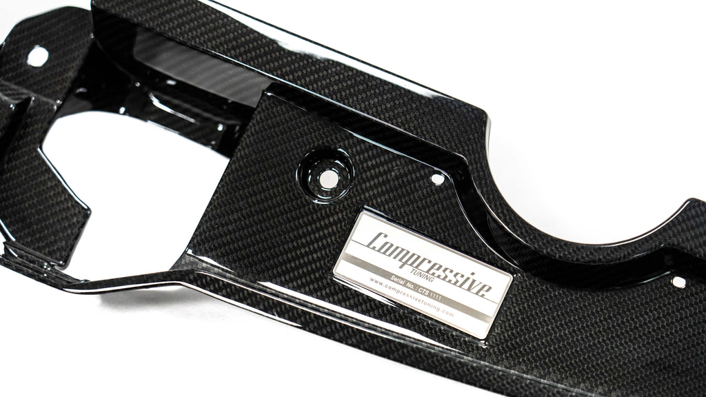 Compressive Tuning Carbon Fiber Smartflow Radiator Shroud - Subaru WRX 2022-2025
