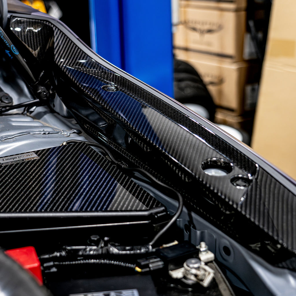Compressive Tuning Carbon Fiber Airblade Fender Shrouds - Subaru WRX 2022-2025