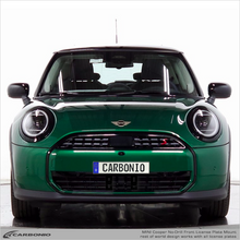 Load image into Gallery viewer, Carbonio No-Drill Front License Plate Mount - Mini Cooper 2025+