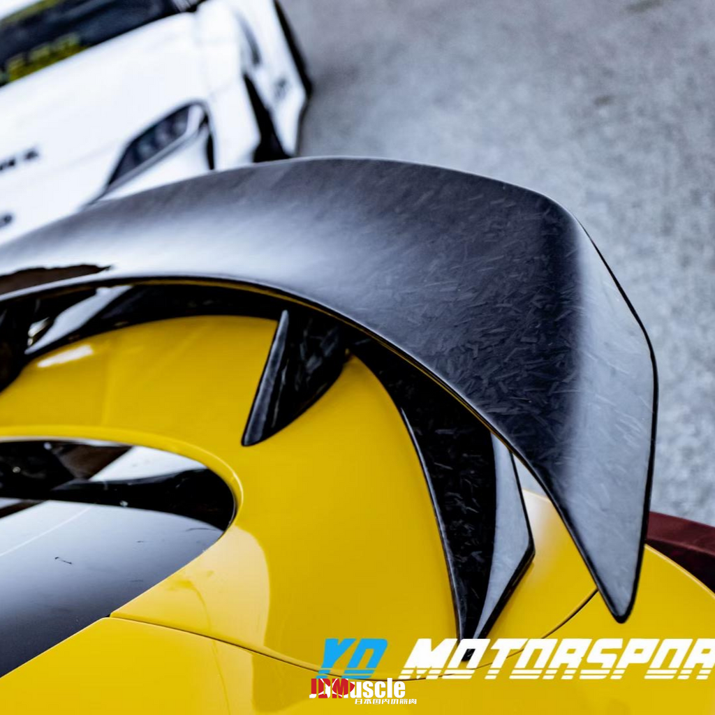 JDMuscle Tanso Carbon Fiber AM Style Spoiler - Toyota Supra 2020-2025