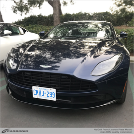 Carbonio No-Drill Front License Plate Mount - Aston Martin DB11 2017-2023