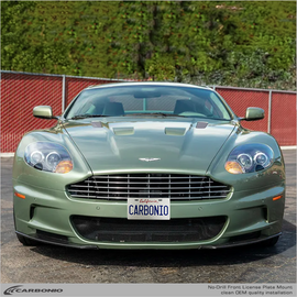 Carbonio No-Drill Front License Plate Mount - Aston Martin DBS 2008-2026