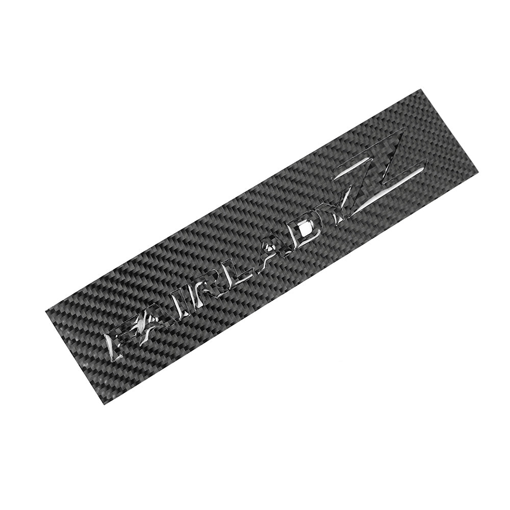 Racing Art Carbon Fiber Fairlady Z Emblem - Nissan Z 2023-2025