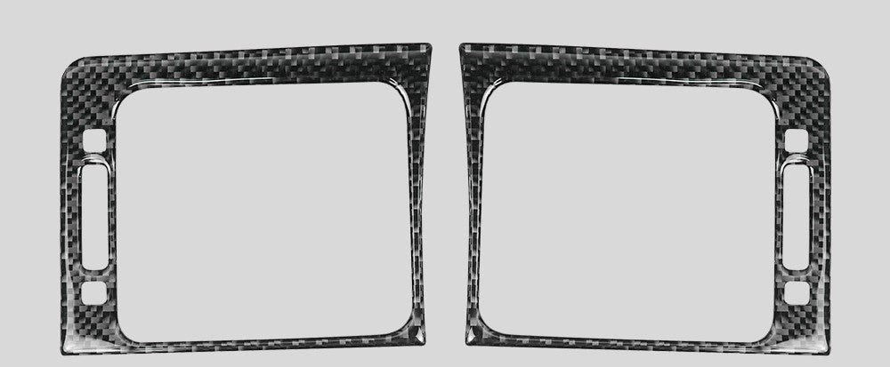 JDMuscle P&S Series Carbon Fiber Vent Frame Sticker Trim Covers - Subaru WRX / STi 2015-2021