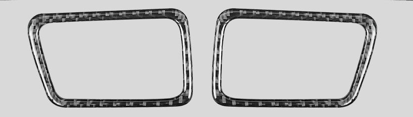 JDMuscle P&S Series Carbon Fiber Vent Frame Sticker Trim Covers - Subaru WRX / STi 2015-2021