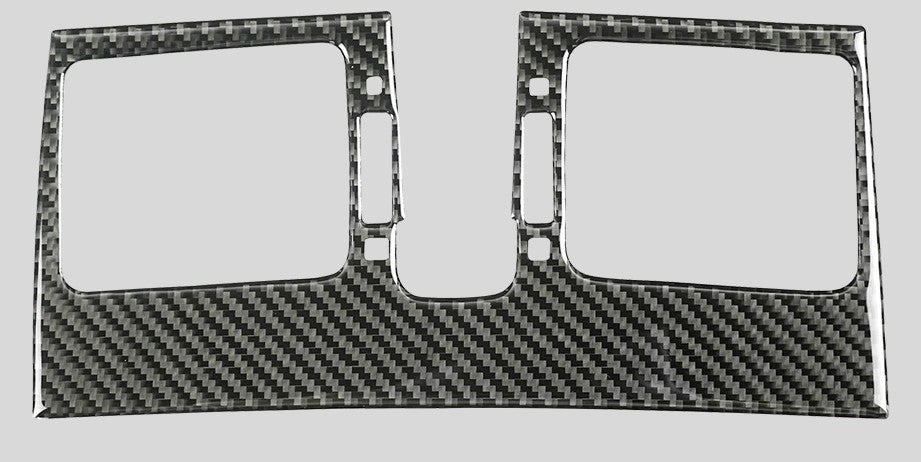 JDMuscle P&S Series Carbon Fiber Center Vent Trim Cover - Subaru WRX / STi 2015-2021