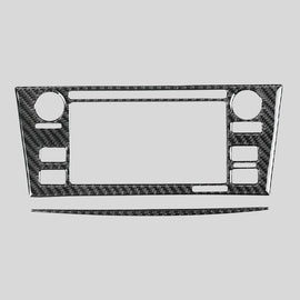 JDMuscle P&S Series Carbon Fiber Radio W/Touchscreen Trim Covers - Subaru WRX / STi 2016-2018