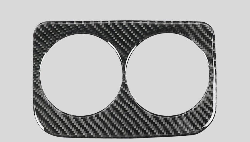 JDMuscle P&S Series Carbon Fiber Cup Holder Trim - Subaru WRX / STi 2015-2021