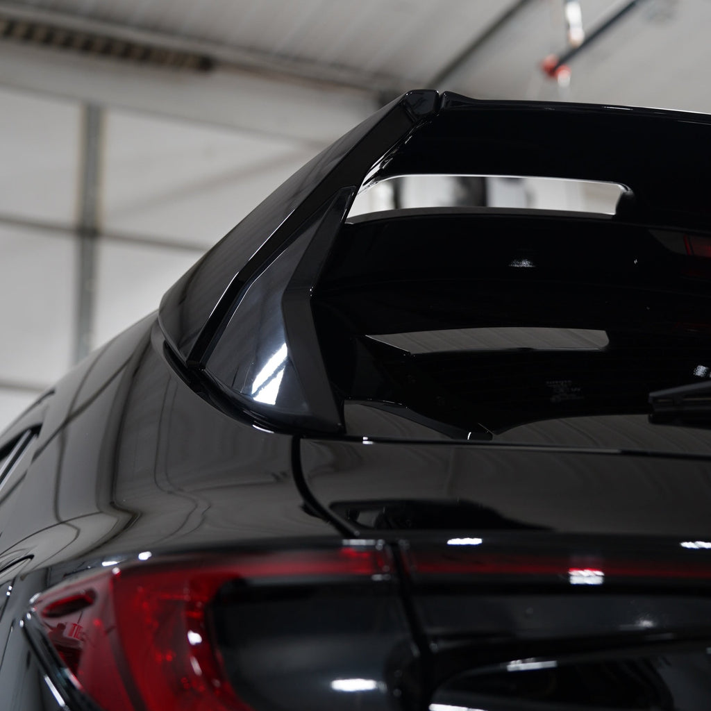 JDMuscle Spec C Spoiler (Paint Matched/Gloss Black/Carbon Fiber) - Toyota Corolla Hatchback 2019+ / GR Corolla 2023+
