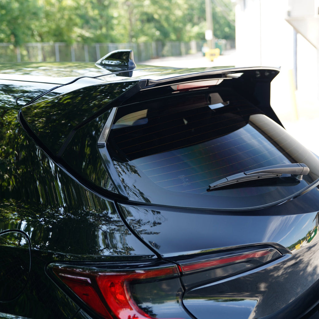 JDMuscle Spec C Spoiler (Paint Matched/Gloss Black/Carbon Fiber) - Toyota Corolla Hatchback 2019+ / GR Corolla 2023+