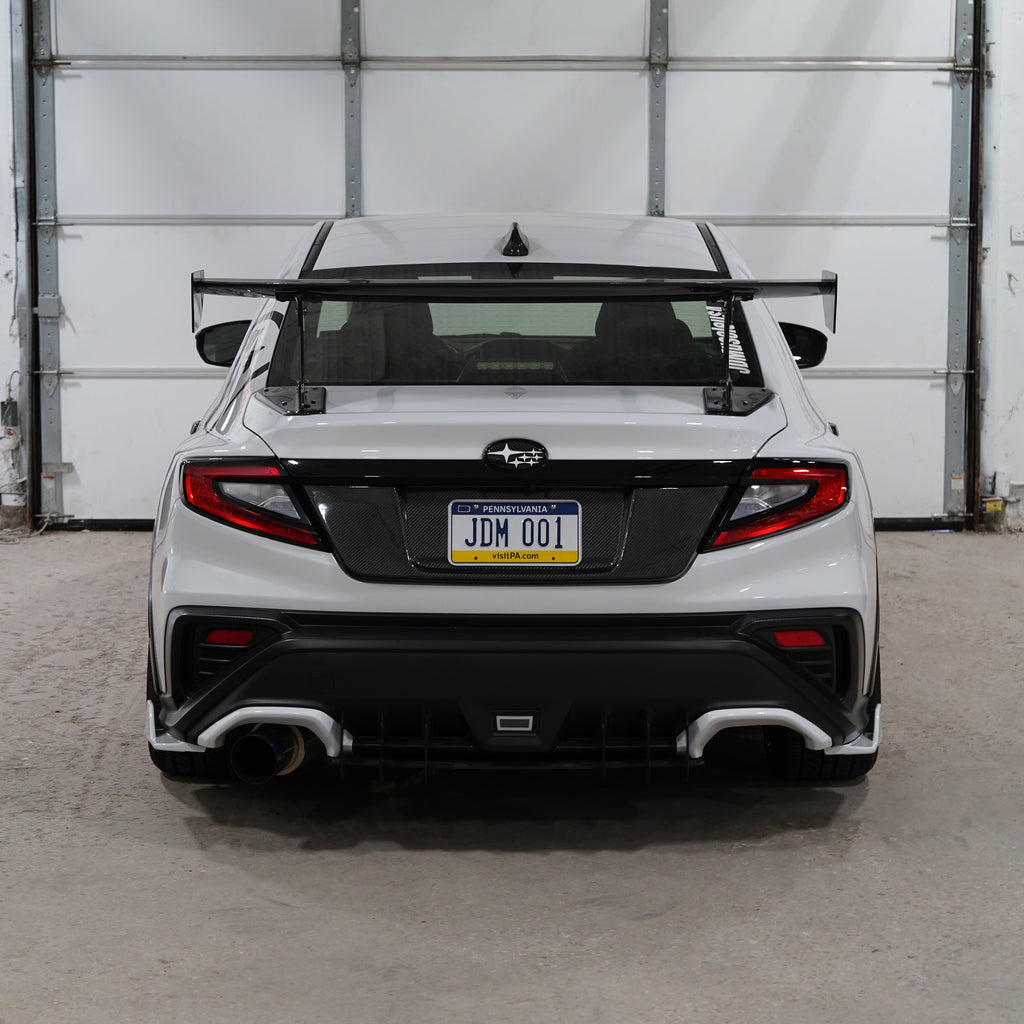 JDMuscle VS2 Style Full Carbon Fiber GT Wing - Subaru WRX (VB) 2022-2025