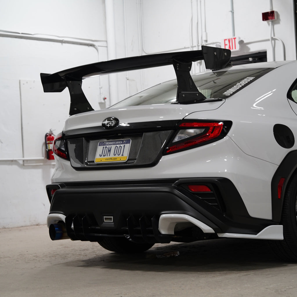 JDMuscle VS2 Style Full Carbon Fiber GT Wing - Subaru WRX (VB) 2022-2025