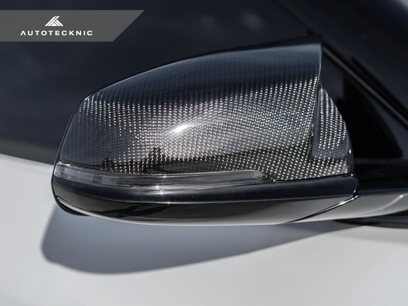 AutoTecknic Dry Carbon M-Inspired V2 Mirror Cover Set - Toyota GR Supra (A9x) / BMW Z4 (G29) 3.0T B58 2020-2026