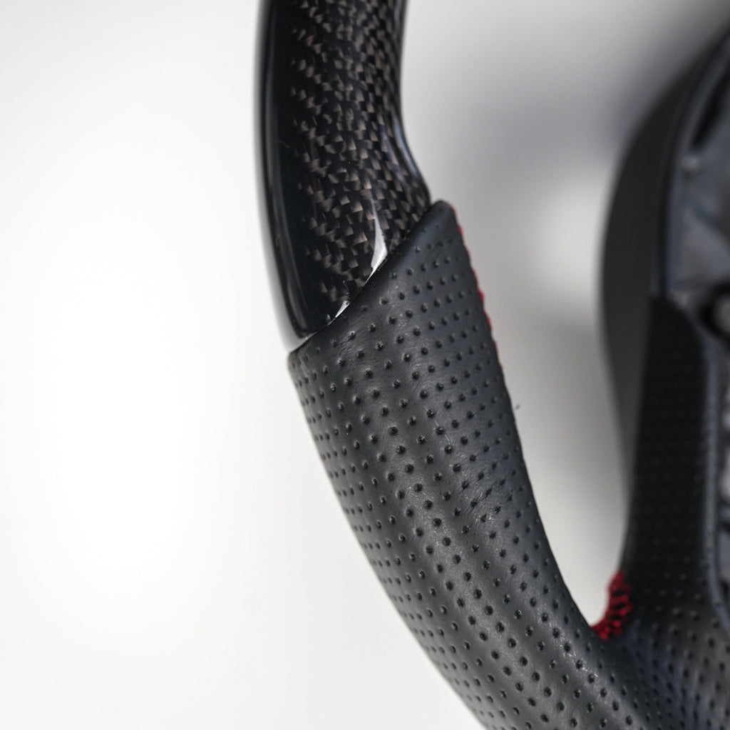 Racing Art Carbon Fiber Steering Wheel - Toyota Supra MKV 2020+