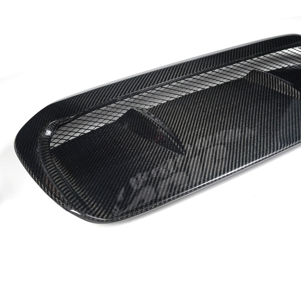 JDMuscle Carbon Fiber Hood Scoop V1 - Subaru WRX / STi 2015-2021