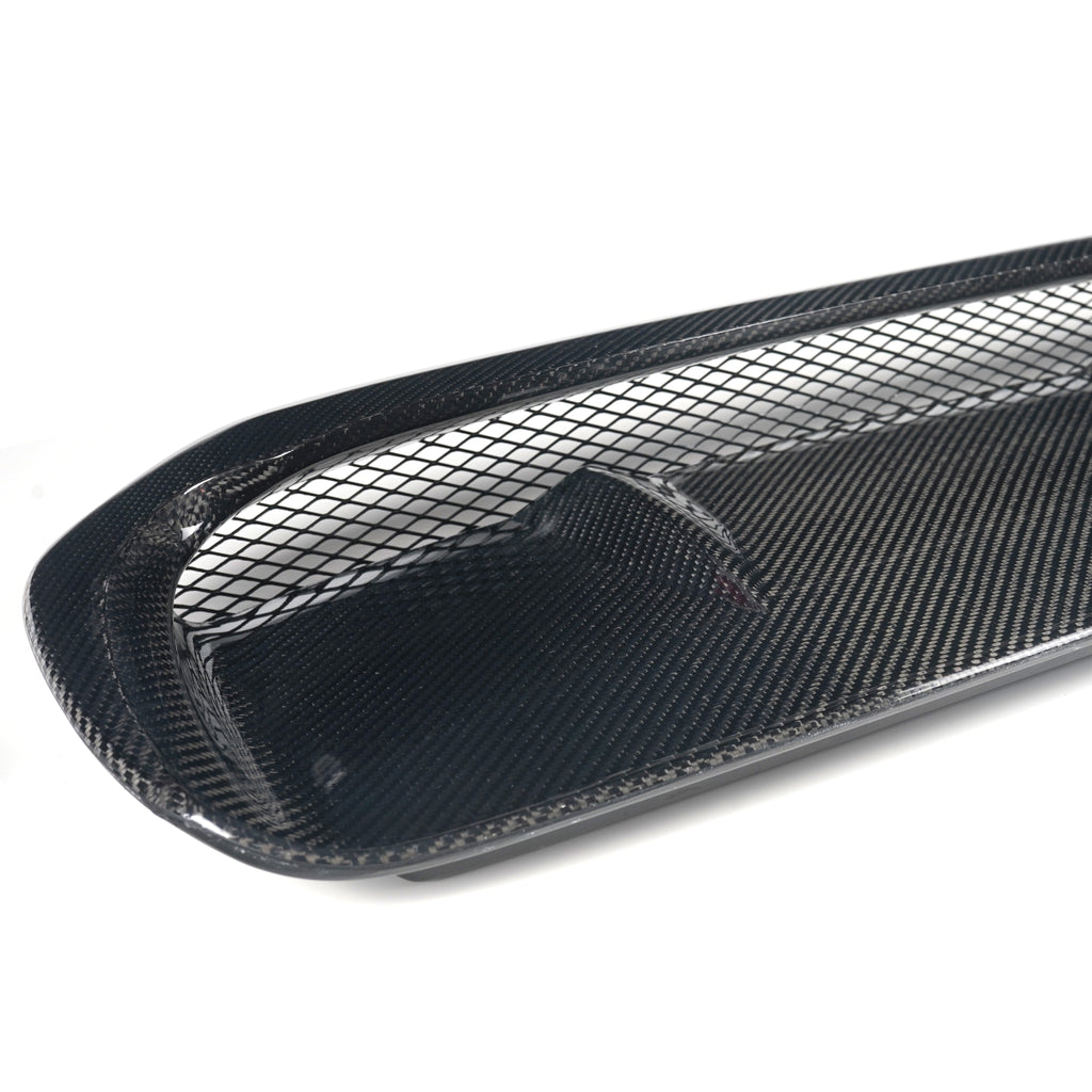 JDMuscle Carbon Fiber Hood Scoop V1 - Subaru WRX / STi 2015-2021