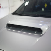 Load image into Gallery viewer, JDMuscle Oversized Bulge Style Hood Scoop V1 [Gloss Black / Paint Matched / Carbon Fiber] - Subaru WRX 2022-2025