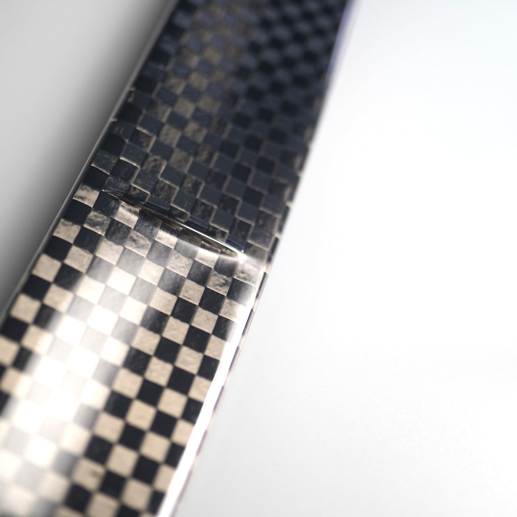 JDMuscle Tanso Carbon Fiber Wing Gurney Flap V2 - Subaru WRX / STi  2015-2021 (w/ OEM STi Spoiler)