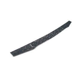 JDMuscle Tanso Carbon Fiber Wing Gurney Flap V2 - Subaru WRX / STi  2015-2021 (w/ OEM STi Spoiler)