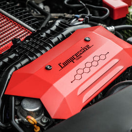 Compressive Tuning Diamond Pulley Cover - Subaru WRX 2015-2021