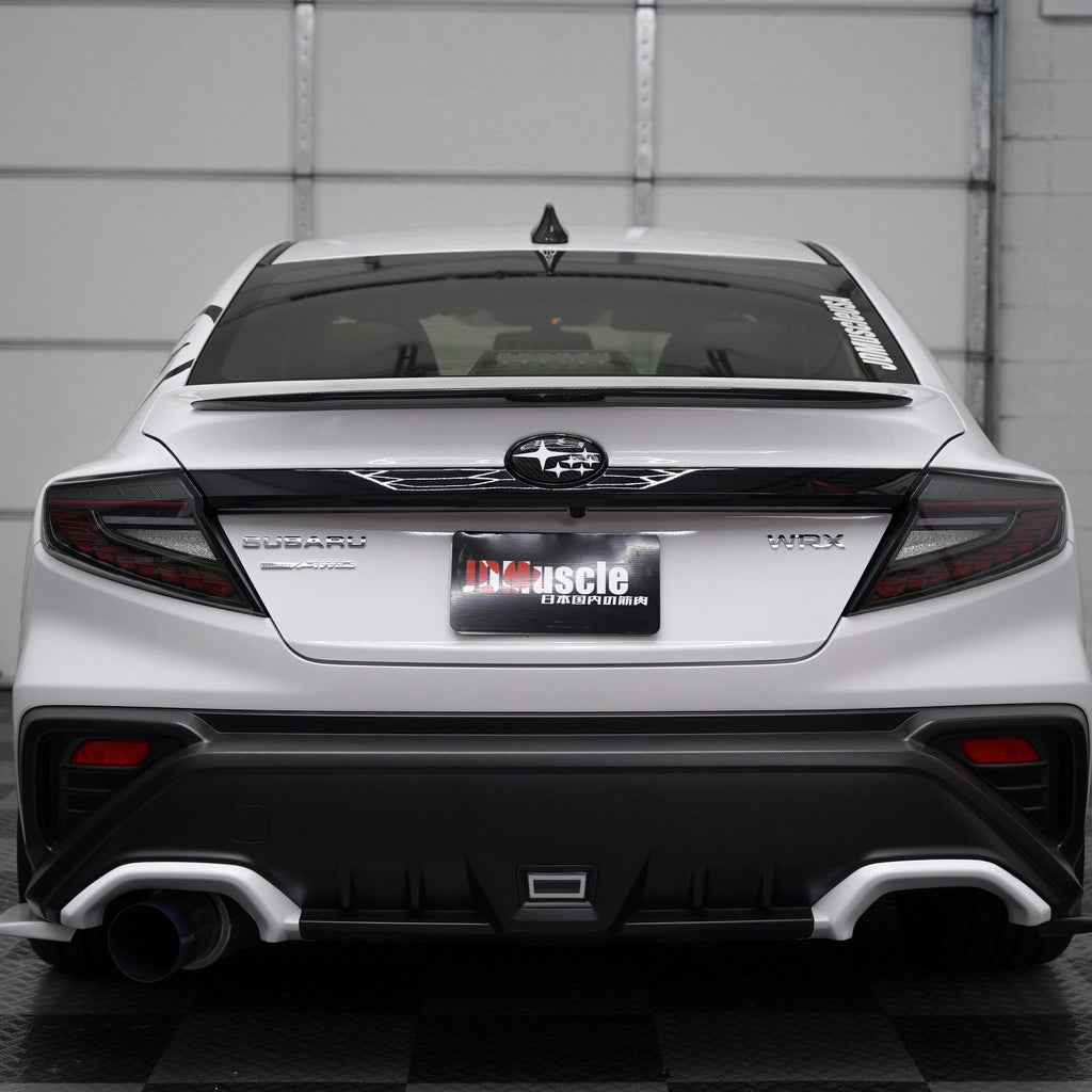 JDMuscle Carbon Fiber Duck Bill V7 - Subaru WRX 2022-2025