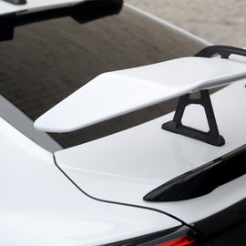 JDMuscle STI Style Swan Neck Spoiler [Paint Matched / Carbon Fiber] - Subaru WRX 2022-2025