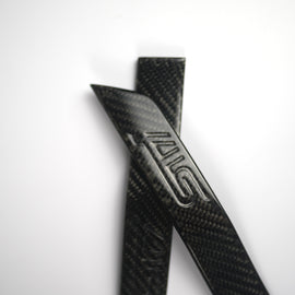 JDMuscle Carbon Fiber Fender Emblem w/ STI Embossed - Subaru WRX / STi 2015-2021